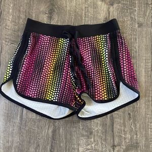 Justice shorts sz 6, soft and colorful
